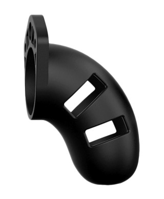 Model 20 - Chastity - 35 - Silicone Cock Cage - Black