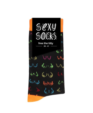 Sexy Socks - Free The Titty - 36-41