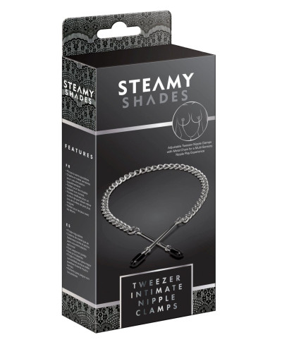 STEAMY SHADES Tweezer Intimate Nipple Clamps