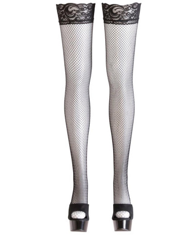 Net Hold-up Stockings black L