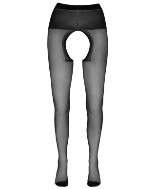 Crotchless Tights black 2