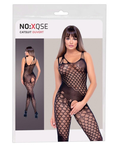 Crotchless catsuit S-L