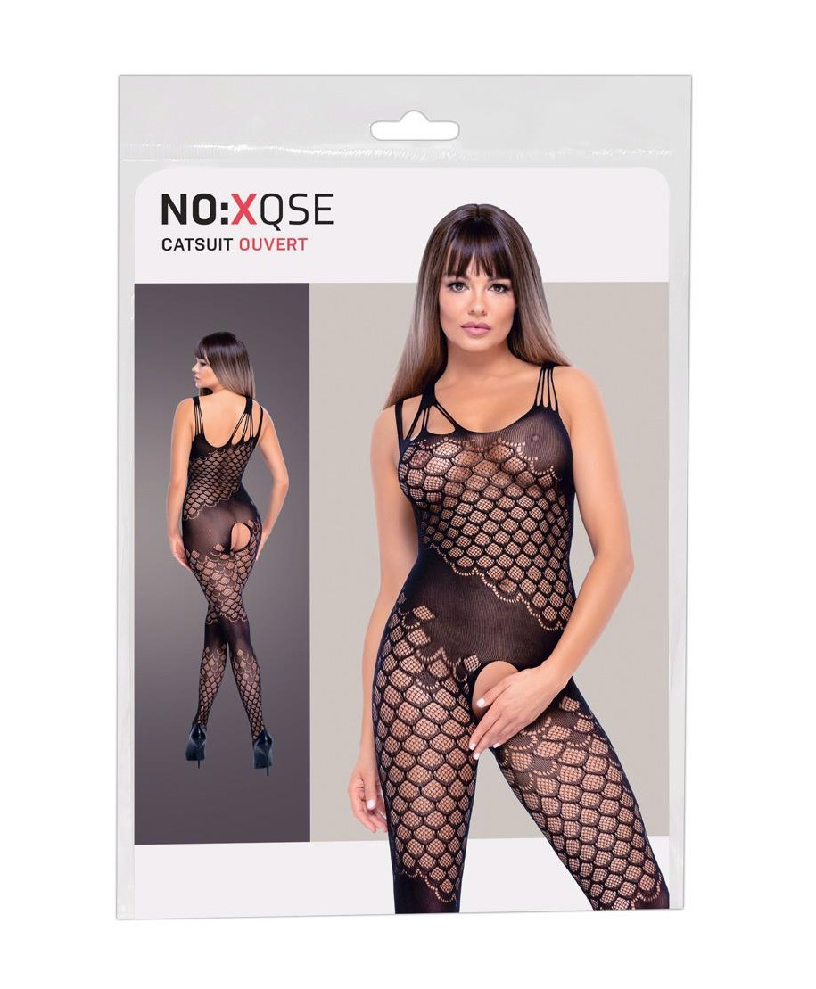 Crotchless catsuit S-L