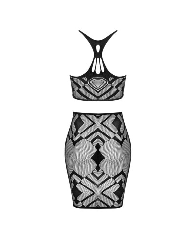 Bielizna-K101 top i spódnica SML