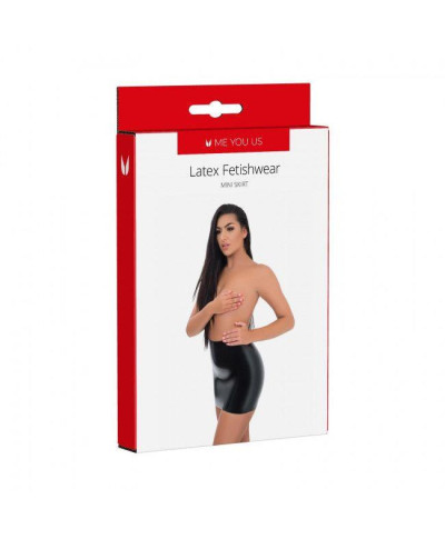 Me You Us Latex Mini Skirt Small