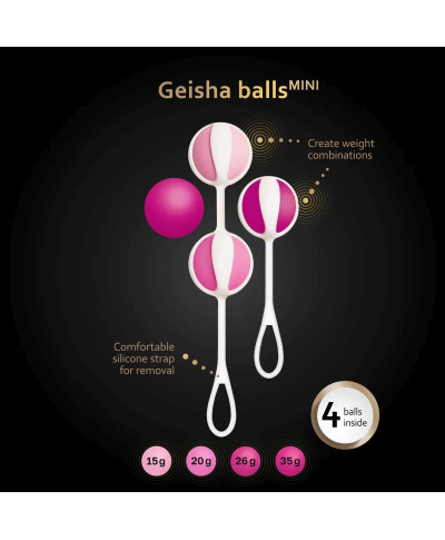 Geisha Balls MINI - Raspberry