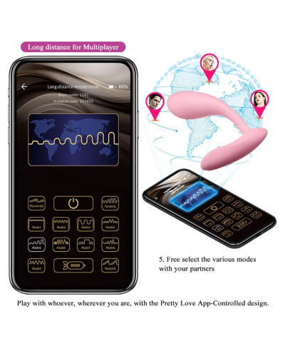 PRETTY LOVE - Baird 12 vibration functions Mobile APP Long-distance Control