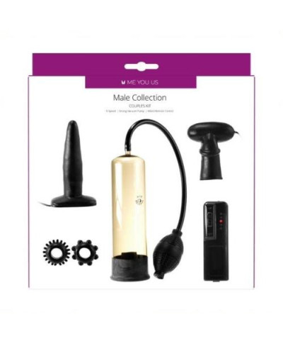 Me You Us Male Collection Couples Kit Black