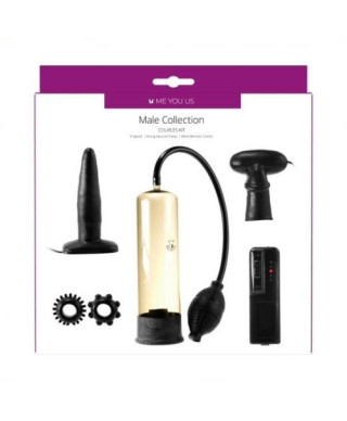 Me You Us Male Collection Couples Kit Black