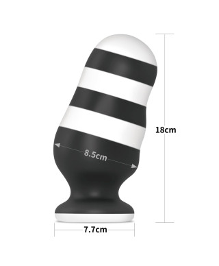 ZATYCZKA ANALNA SILIKONOWA GRUBA KOREK ANALNY PLUG 18 CM