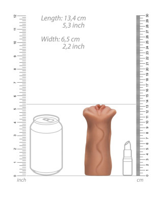 SZTUCZNA CIPKA CYBERSKÓRA MASTURBATOR REALISTYCZNY CIASNA SZPARKA 134 cm