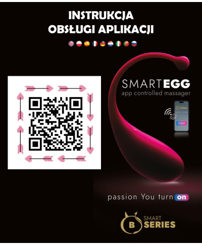 Jajeczko z wibracjami sterowane aplikacją Smart Egg