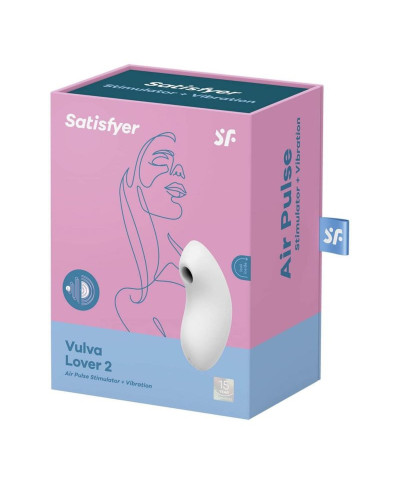 Masażer powietrzny dla kobiet Vulva Lover 2 white