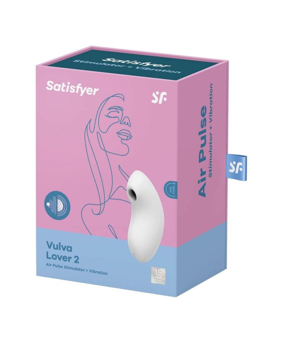 Masażer powietrzny dla kobiet Vulva Lover 2 white