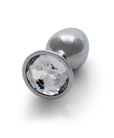 Round Gem Butt Plug - Small