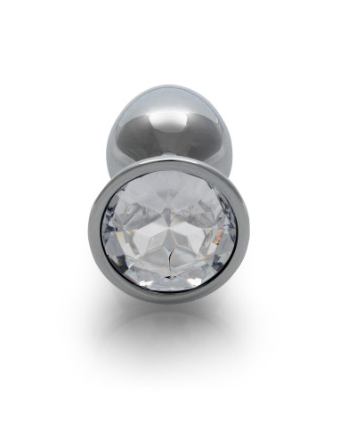 Round Gem Butt Plug - Small