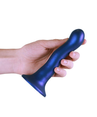 Profilowane dildo do stymulacji punktu G strapon silikonowe17 cm