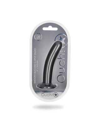 Smooth Silicone G-Spot Dildo - 6 145 cm