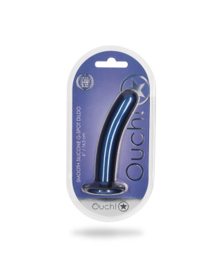 Smooth Silicone G-Spot Dildo - 6 145 cm