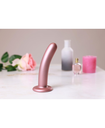 Smooth Silicone G-Spot Dildo - 6 145 cm