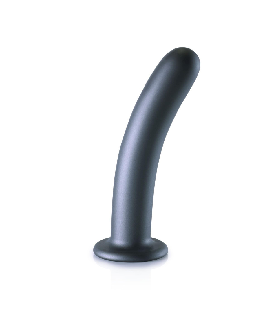 Smooth Silicone G-Spot Dildo - 7 17 cm