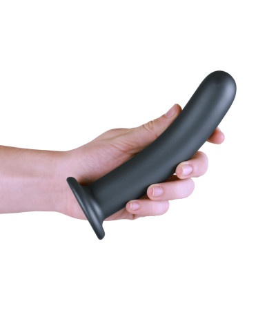 Smooth Silicone G-Spot Dildo - 7 17 cm