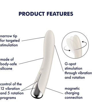 Satisfyer Spinning Vibe 1 Beige