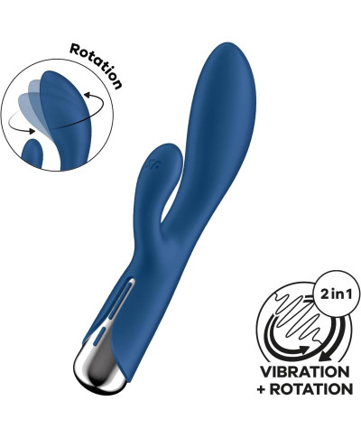 Satisfyer Spinning Rabbit 1 Blue