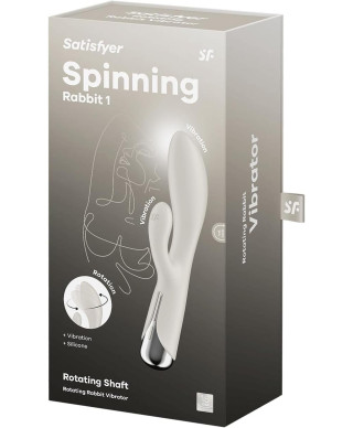 Satisfyer Spinning Rabbit 1 Beige
