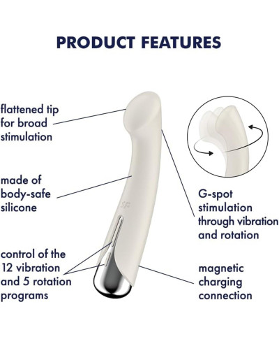 Satisfyer Spinning G-Spot 1 Beige