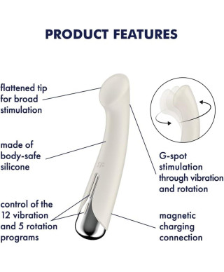 Satisfyer Spinning G-Spot 1 Beige