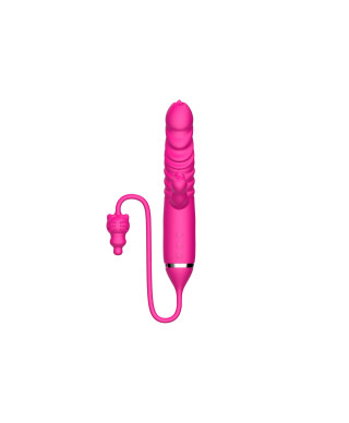 Tongue licking Triple Stimulation Thrusting Vibrator