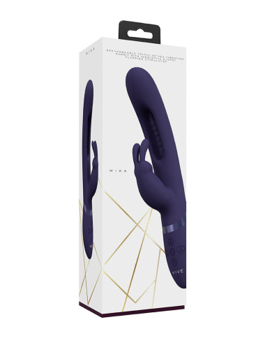 Mika - Triple Rabbit with G-Spot Flapping - Purple