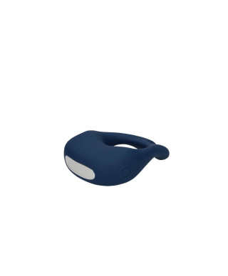 Pointed Vibrating Cock Ring - Baltic Blue