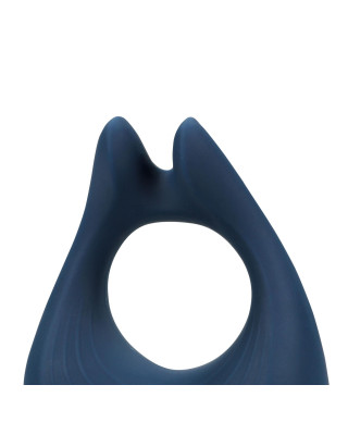 Pointed Vibrating Cock Ring - Baltic Blue