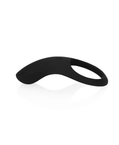 Pointed Vibrating Cock Ring - Licorice Black