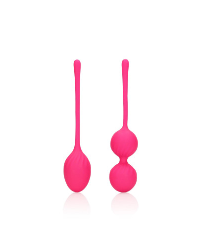 2 Piece Thumping Kegel Ball Set - Wild Strawberry