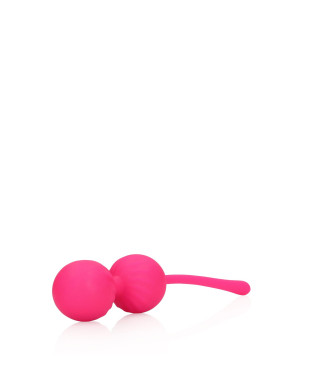 2 Piece Thumping Kegel Ball Set - Wild Strawberry