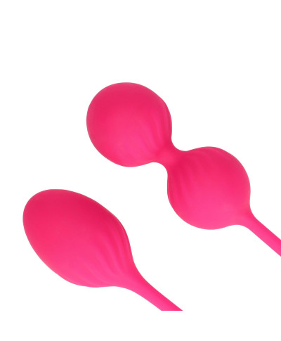 2 Piece Thumping Kegel Ball Set - Wild Strawberry