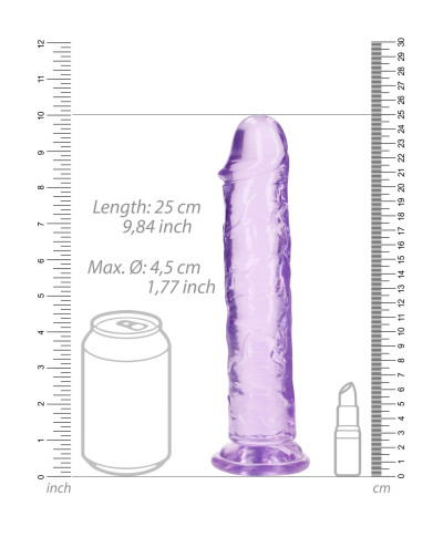 Straight Realistic Dildo with Suction Cup - 9 23