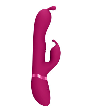 Gada - Vibrating Bunny Ear G-Spot Rabbit with Pulse Wave Shaft