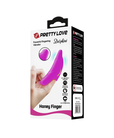 PRETTY LOVE - Delphini Honey Finger 10 vibration functions