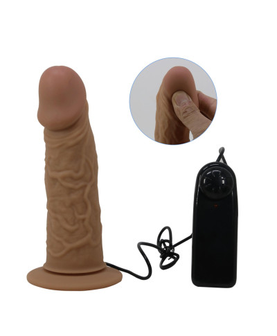 PRETTY LOVE - HARNESS BRIEFS- Draven Strap-On 68 Dildo vibration