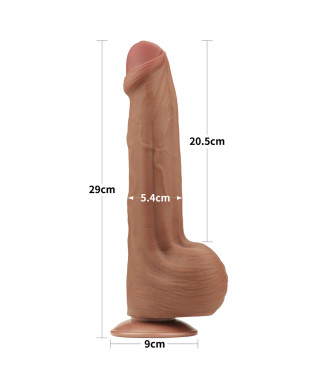 115 King Sized Sliding Skin Dual Layer Dong Brown