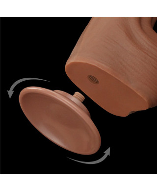 115 King Sized Sliding Skin Dual Layer Dong Brown