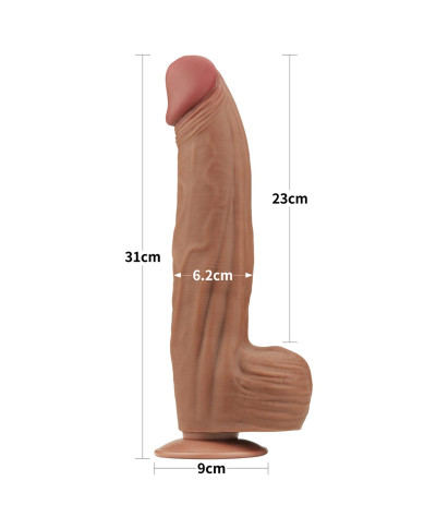 12 King Sized Sliding Skin Dual Layer Dong Brown