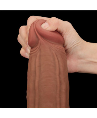 12 King Sized Sliding Skin Dual Layer Dong Brown