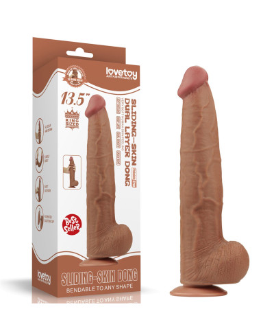 135 King Sized Sliding Skin Dual Layer Dong Brown