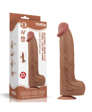 14 King Sized Sliding Skin Dual Layer Dong Brown