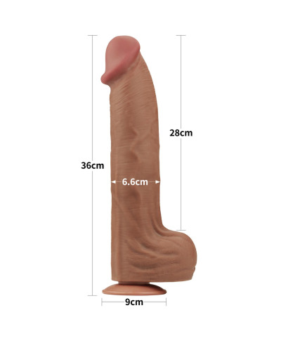 14 King Sized Sliding Skin Dual Layer Dong Brown